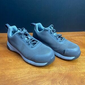 Carhartt Womens 6.5 Gray Steel Toe Work Sneakers Mesh Low Top Safety Shoes